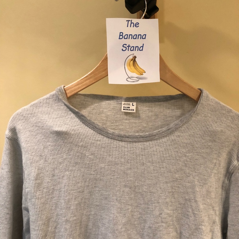 Club Monaco - Long Sleeve shirt. Hip Spring Style